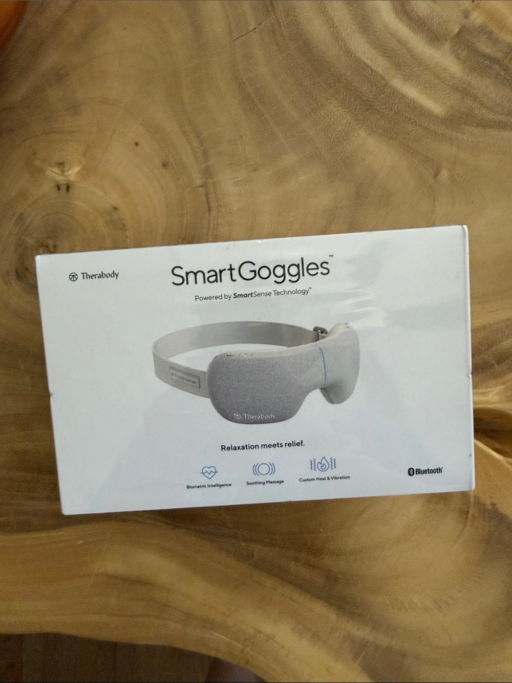 Brand New with wrapping. Therabody SmartGoggles Eye Massager - Light Gray